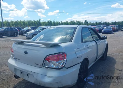 2007 Subaru Impreza 2.5I z USA, uszkodzony, nr VIN JF1GD61687G502268